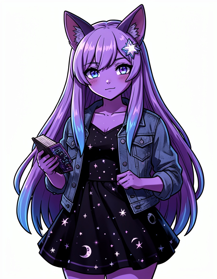 Lyra, a Deltarune OC made on GenTube