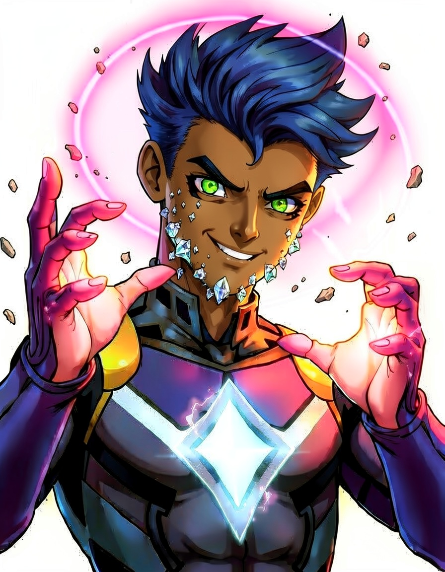Mind Wave, a Marvel Superhero OC made on GenTube