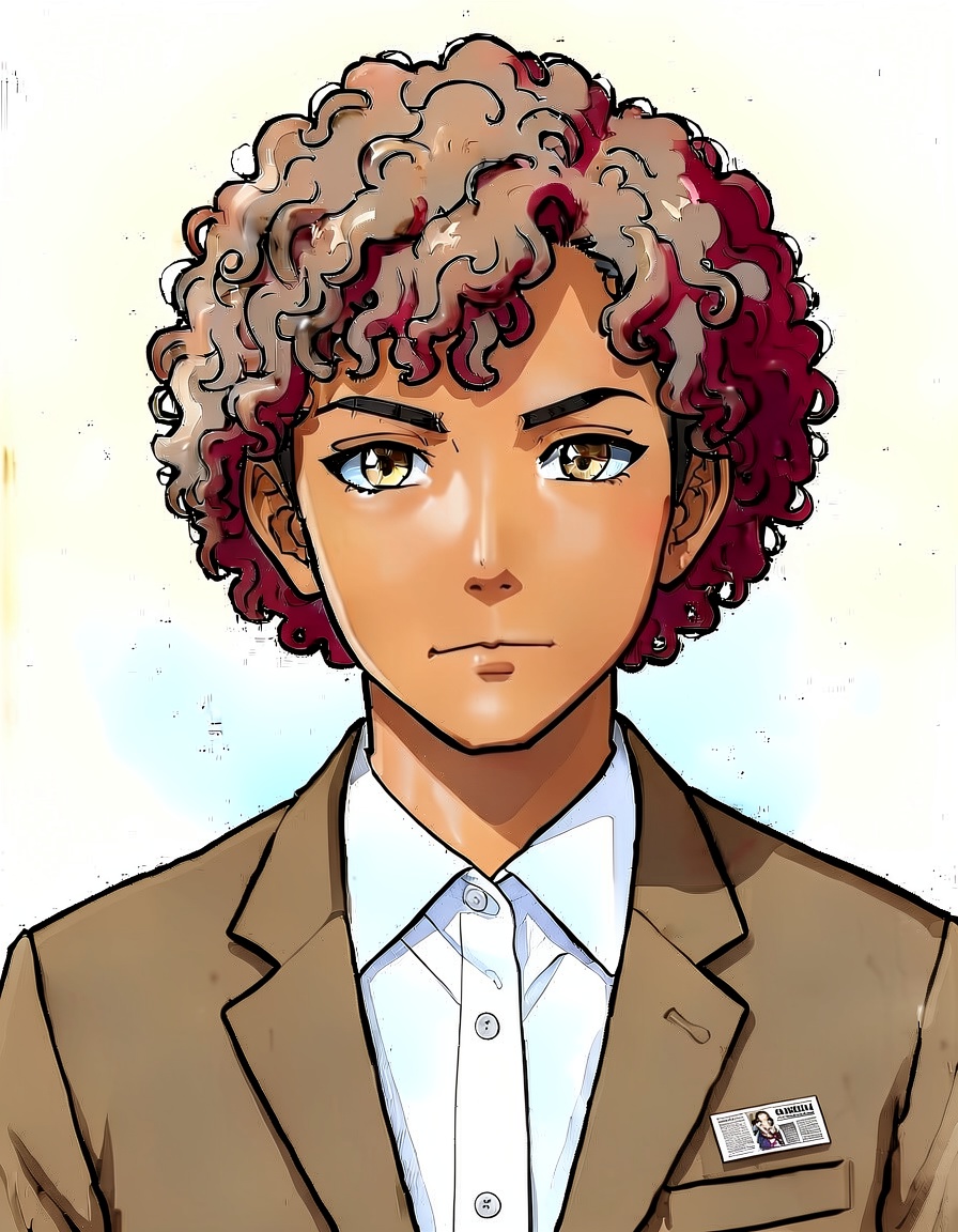 Touma Kuroki, a Danganronpa OC made on GenTube