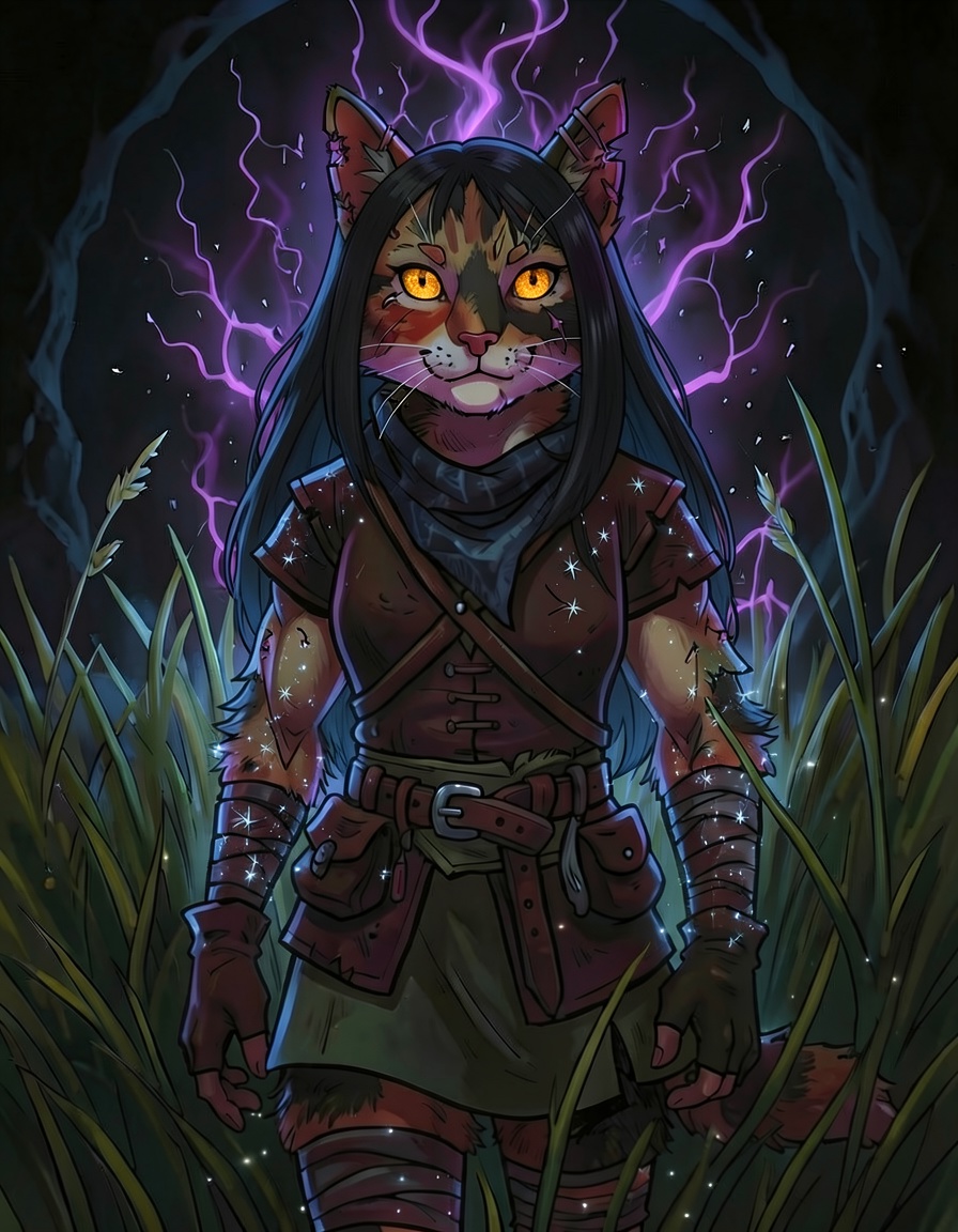 Ashwhisker, a Warrior Cats OC made on GenTube