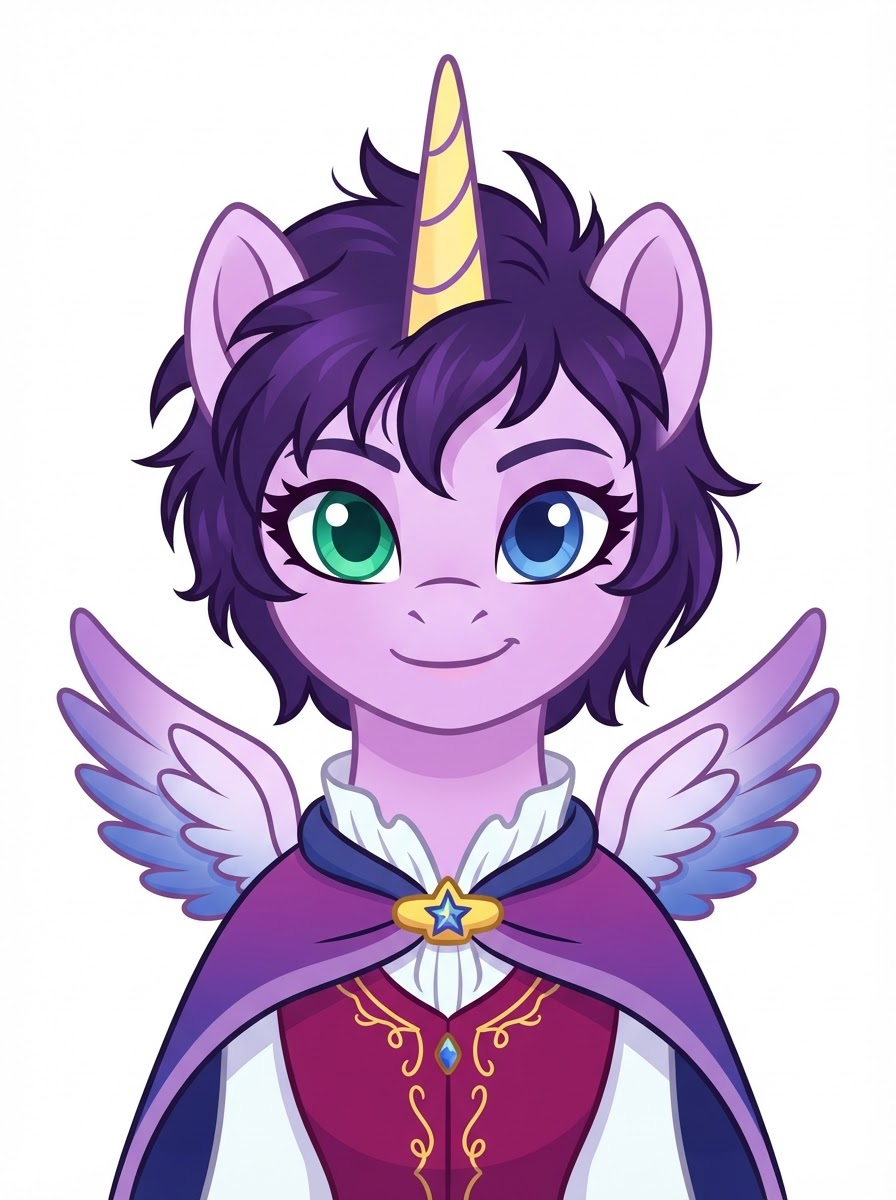 Crystal, a My Little Pony OC made on GenTube