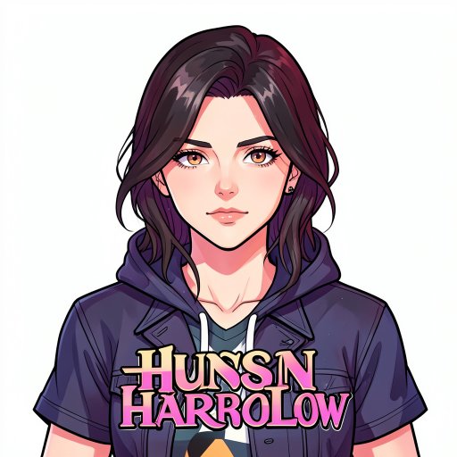 Una hallow, a DDLC OC made on GenTube
