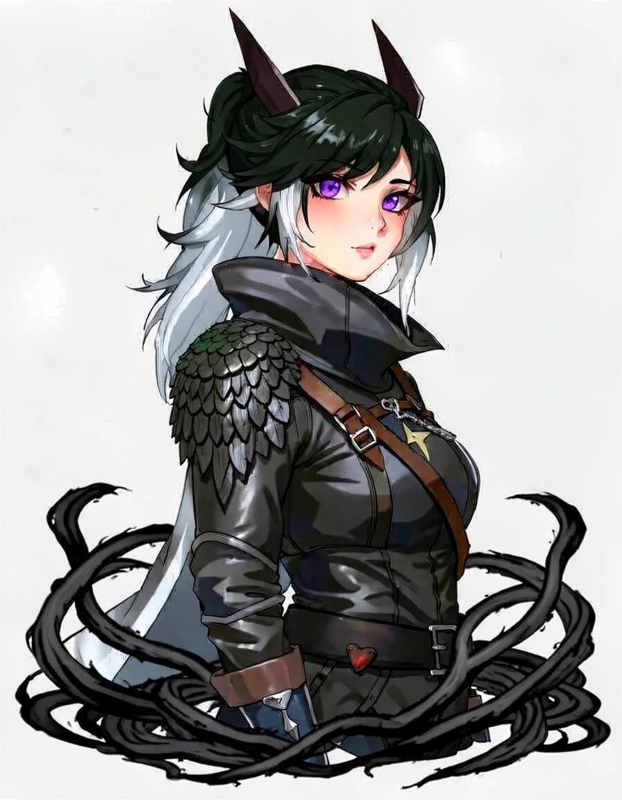 Violet Skyrider, a Fourth Wing OC made on GenTube