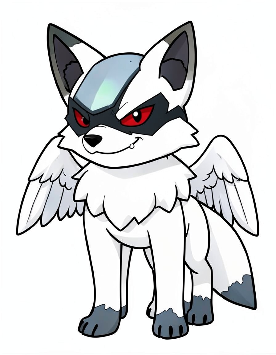 Shadehowl, a Pokemon OC made on GenTube