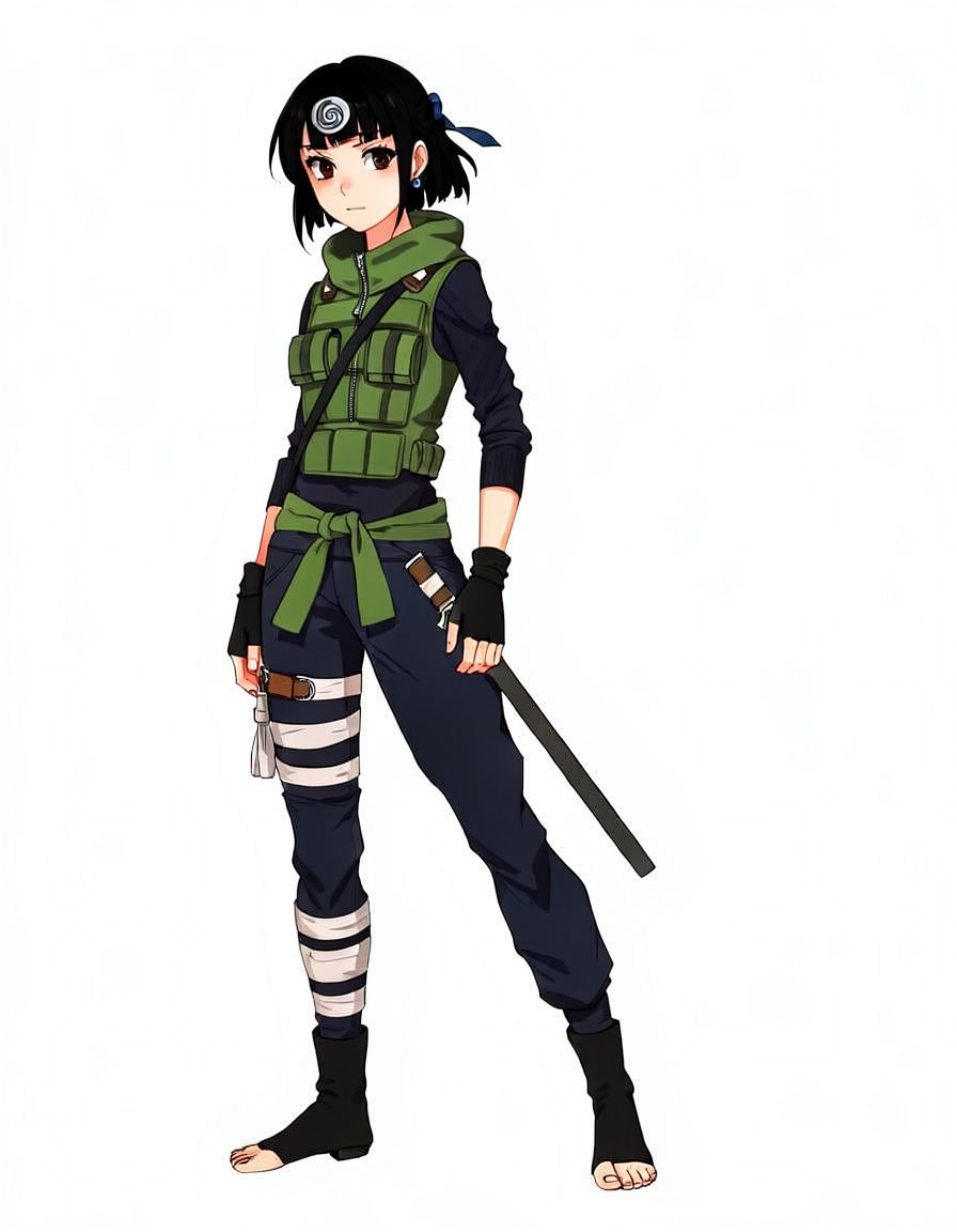 Kusa Blade, a Naruto OC made on GenTube