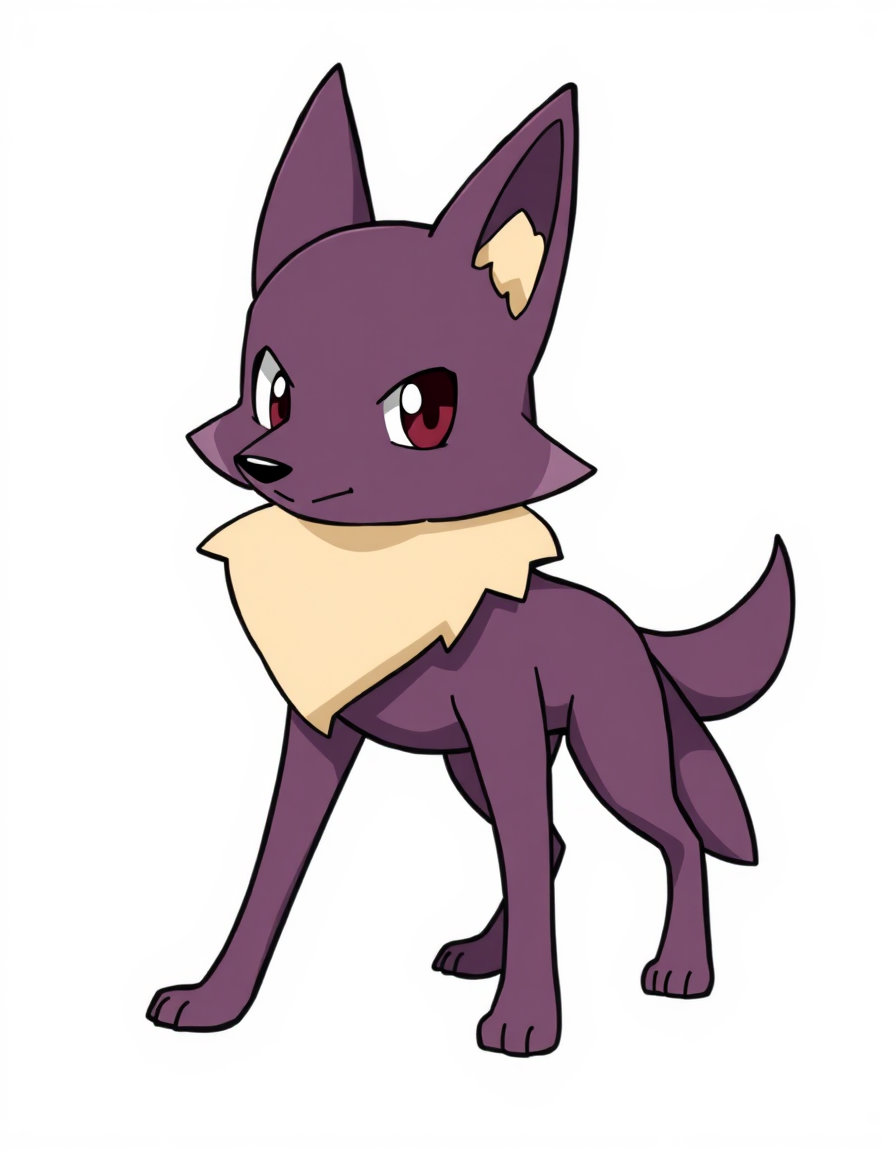 Mirawolf, a Pokemon OC made on GenTube