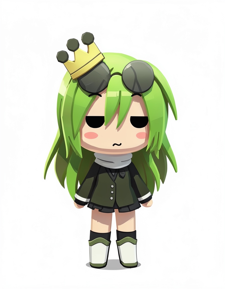 Queen_wedd, a Minecraft OC made on GenTube