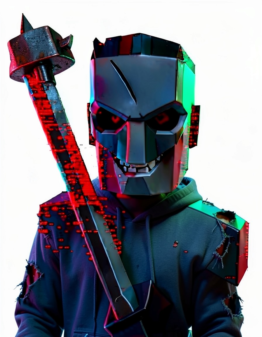 GlitchRift, a Forsaken OC made on GenTube
