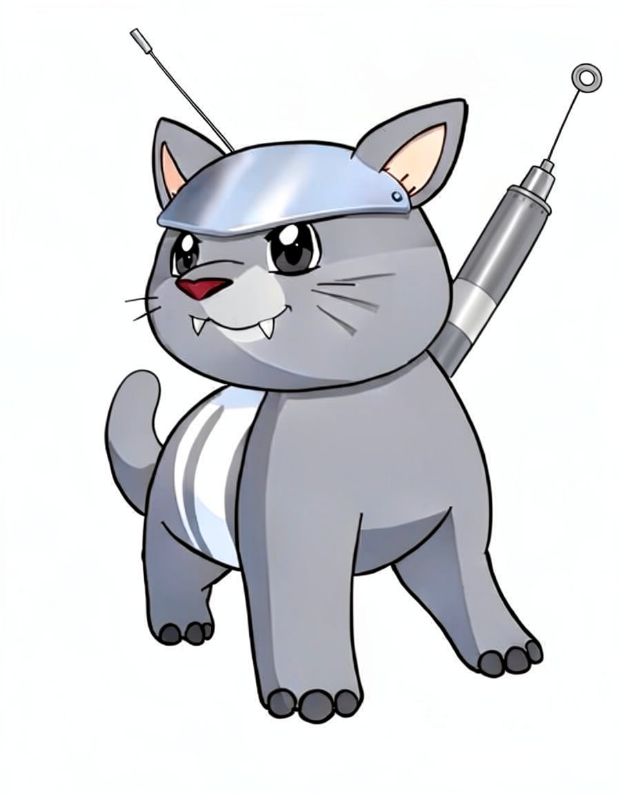 Alloyprowl, a Pokemon OC made on GenTube
