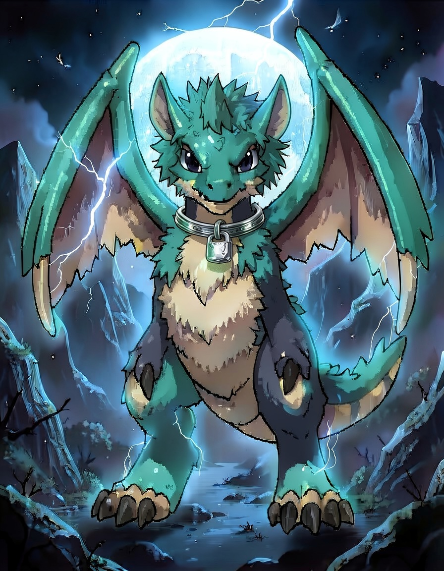 Stormscale, a Pokemon OC made on GenTube