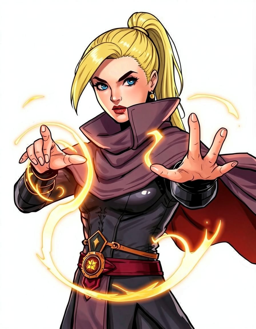 vallory, a Marvel Superhero OC made on GenTube