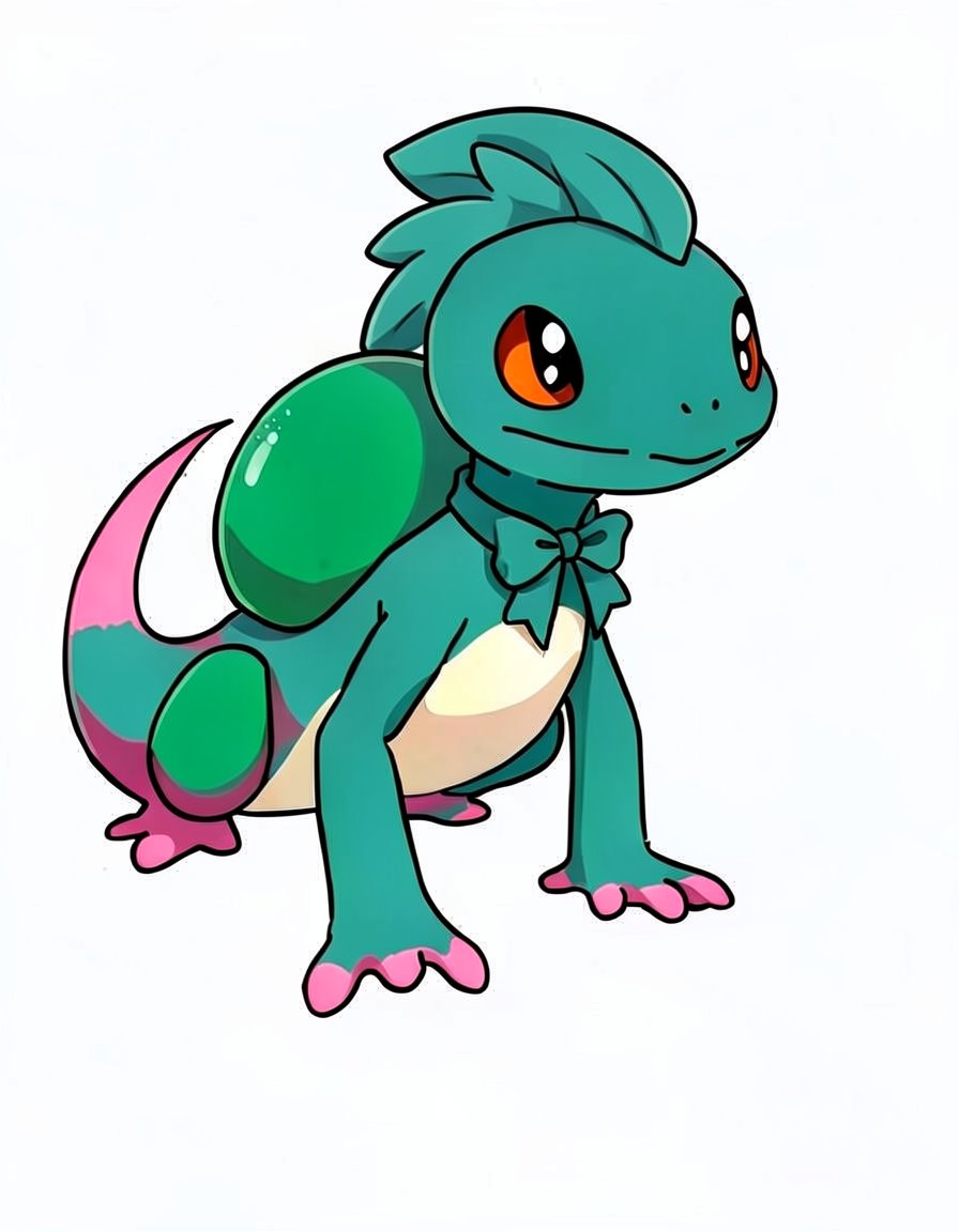 Tiderex, a Pokemon OC made on GenTube