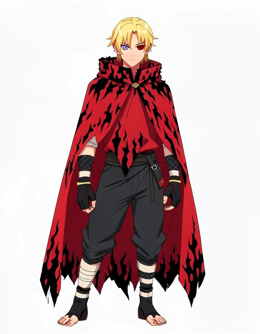 Silentwind, a Naruto OC made on GenTube