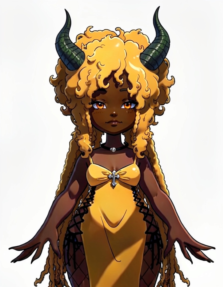 Star, a Crk OC made on GenTube