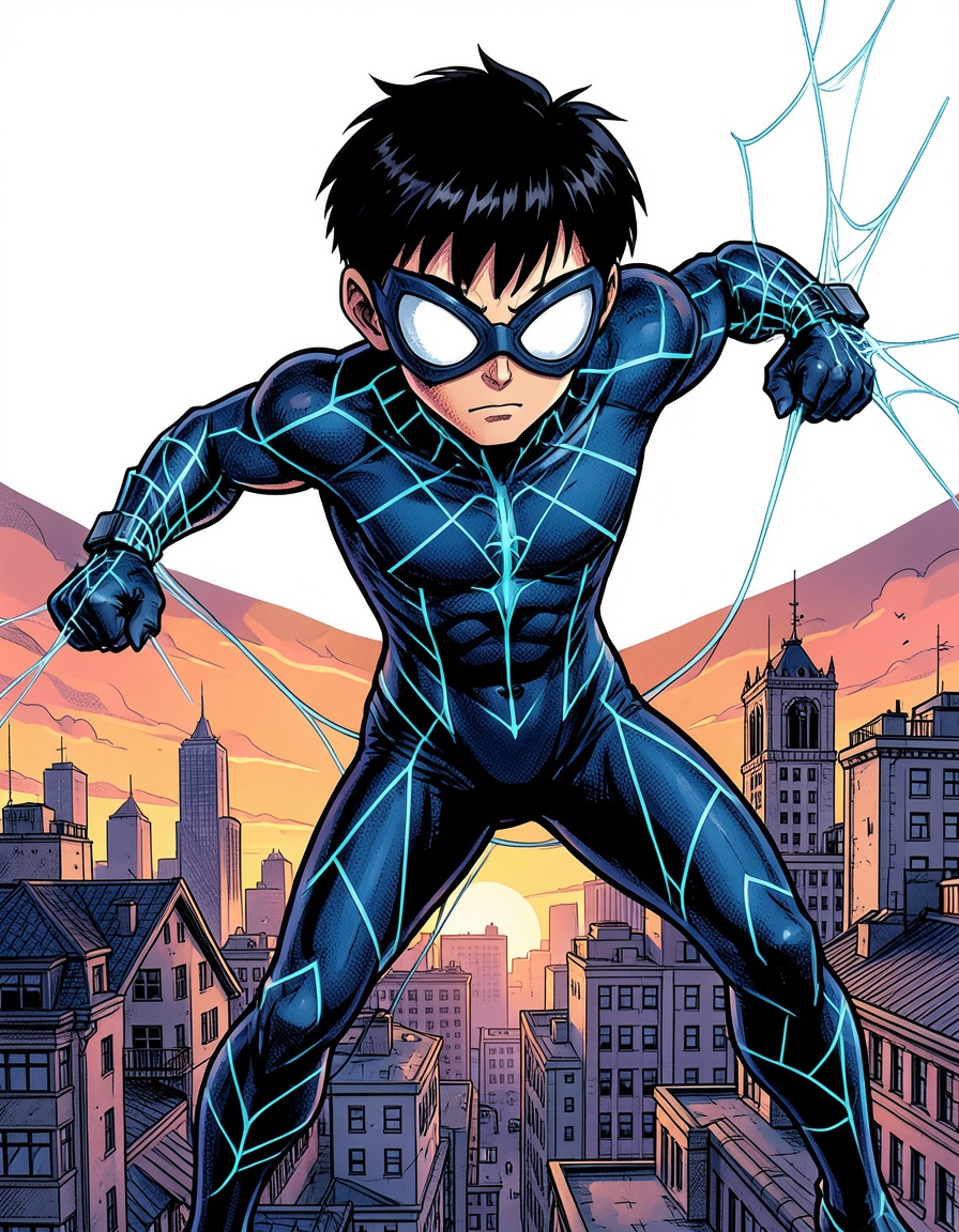 Wall-crawler, a Spidersona OC made on GenTube