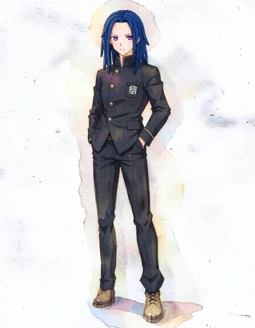 Jun Mizushima, a Jujutsu Kaisen OC made on GenTube