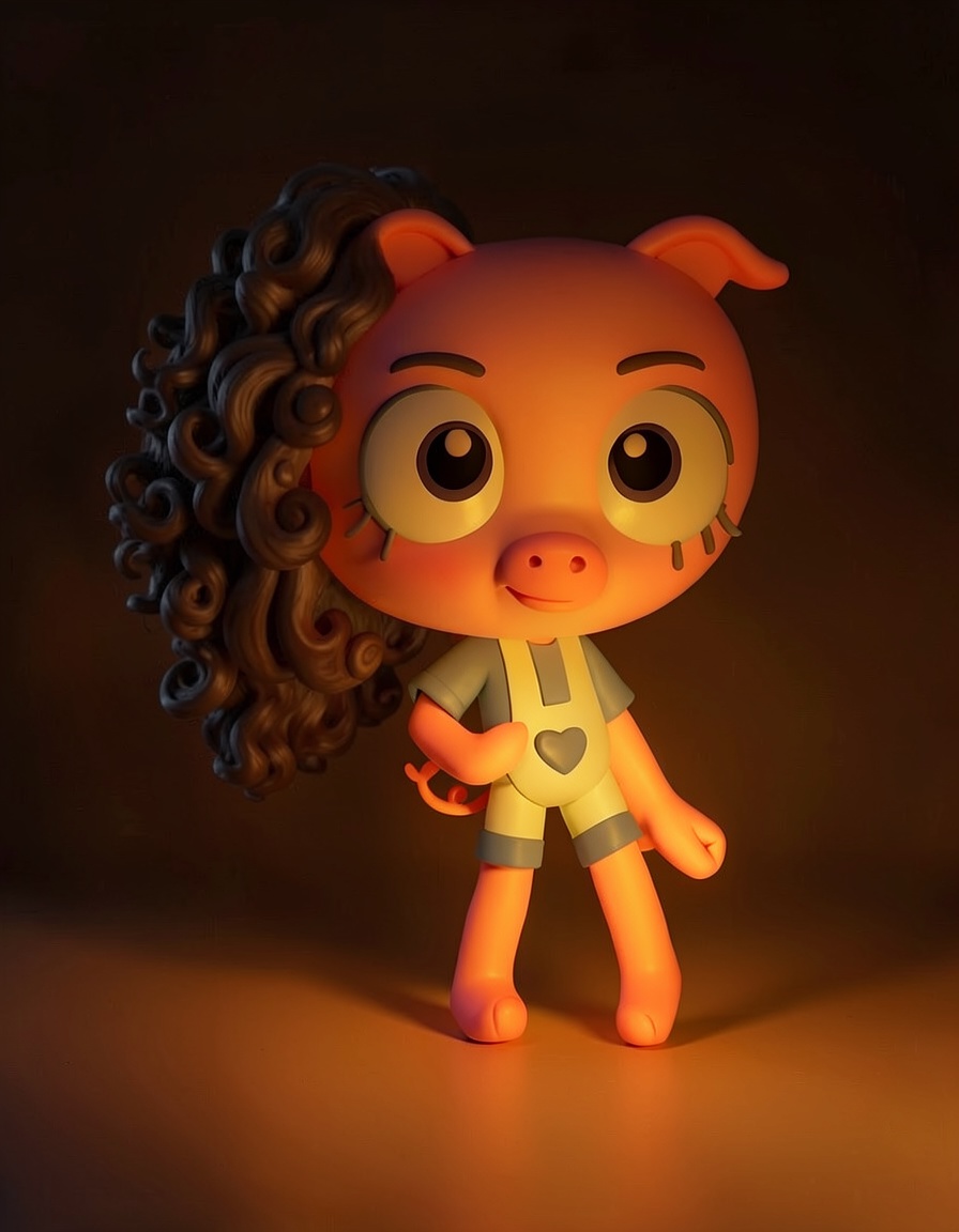 My Toon, a Dandys World OC made on GenTube