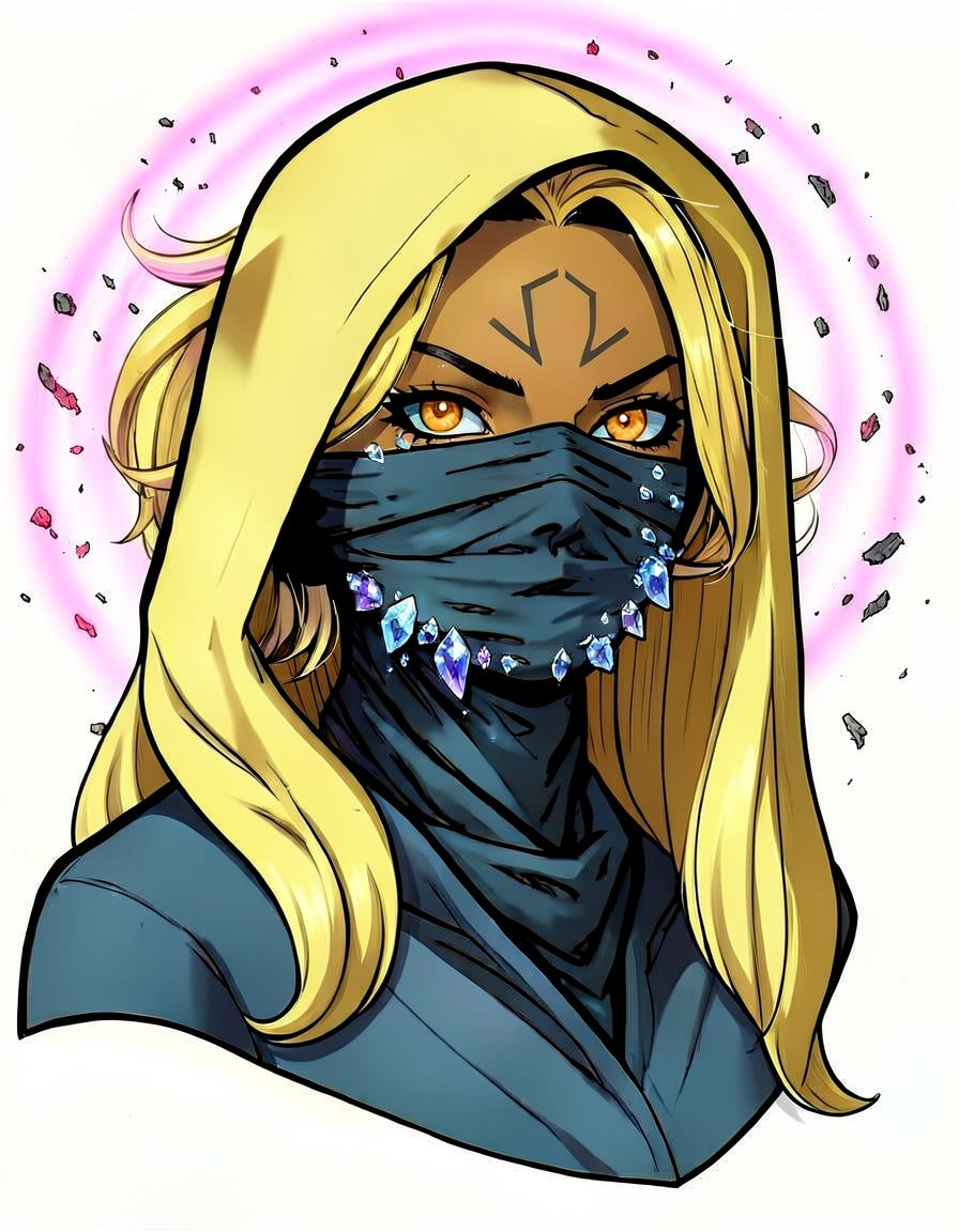 Amberflare, a Marvel Superhero OC made on GenTube