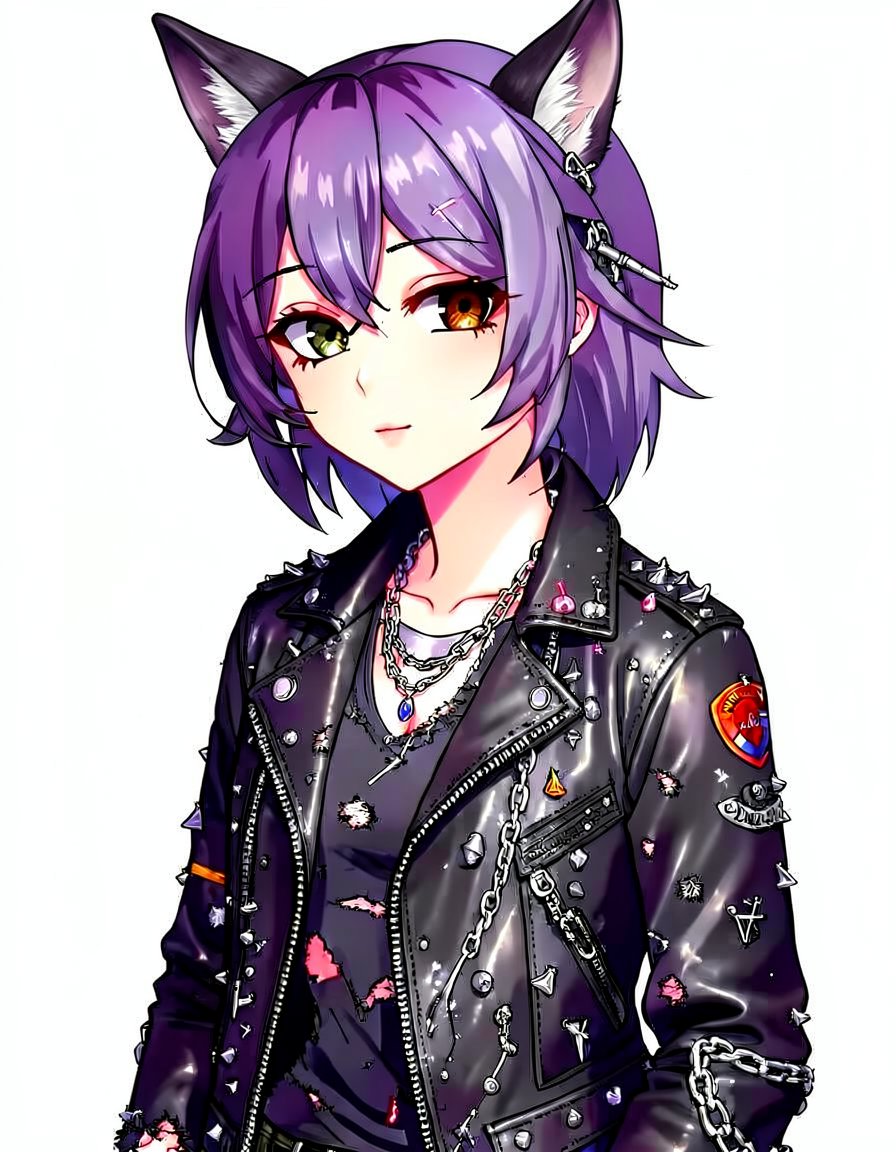 SilveRaven, a Vocaloid OC made on GenTube