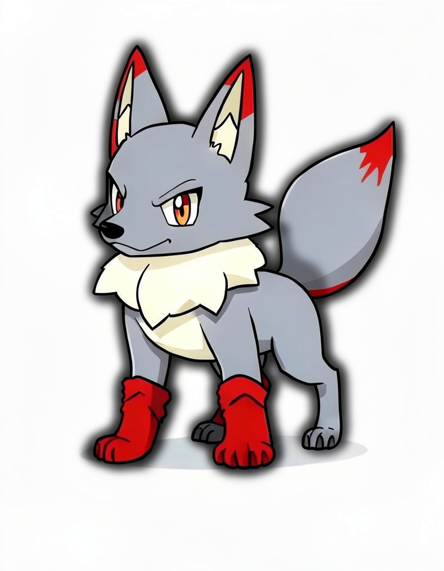 Dorehowl, a Pokemon OC made on GenTube