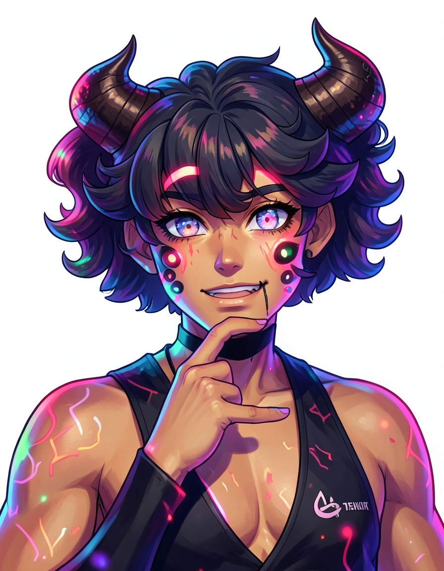 Demon, a KPop Demon Hunters OC made on GenTube