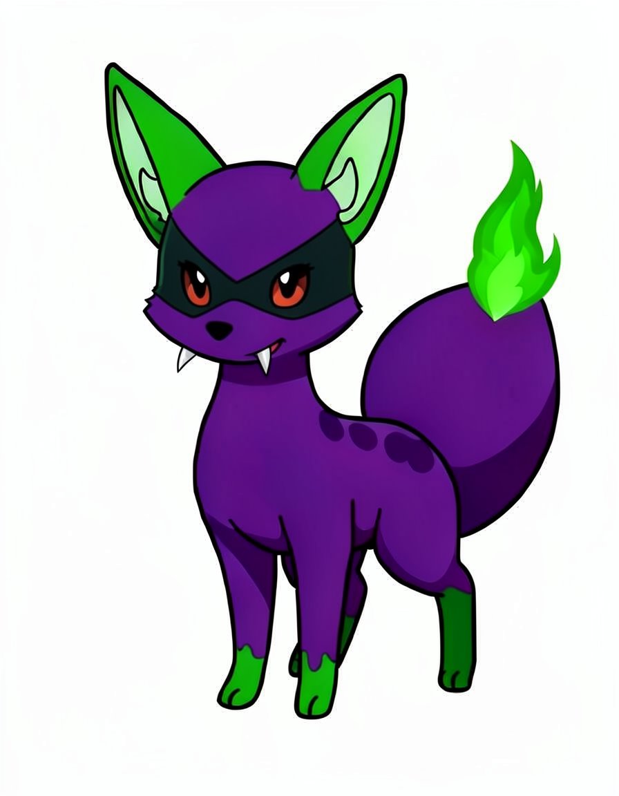 Toxkit, a Pokemon OC made on GenTube