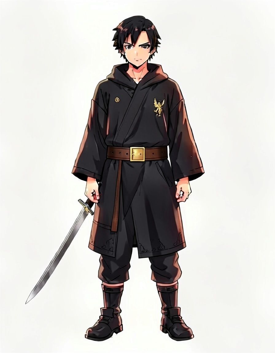 Kenchi Uchiha, a Naruto OC made on GenTube