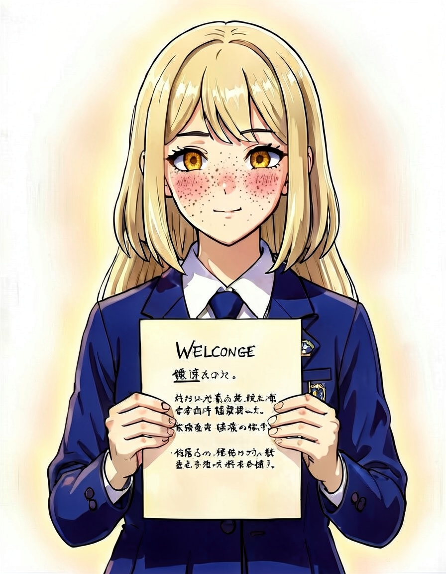 Lori, a DDLC OC made on GenTube