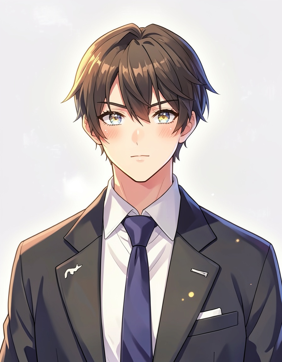James, a Waifu OC made on GenTube