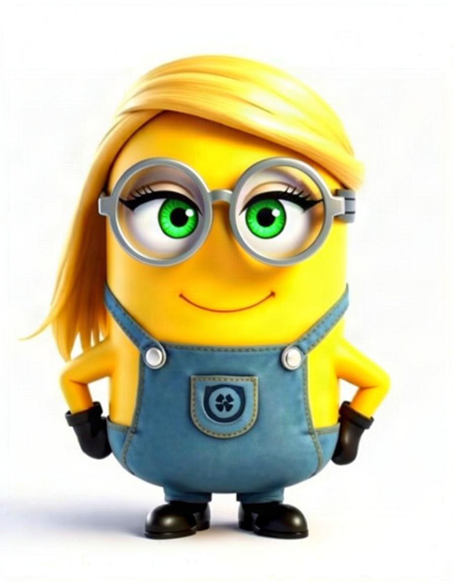 Yuck gleam, a Minion OC made on GenTube