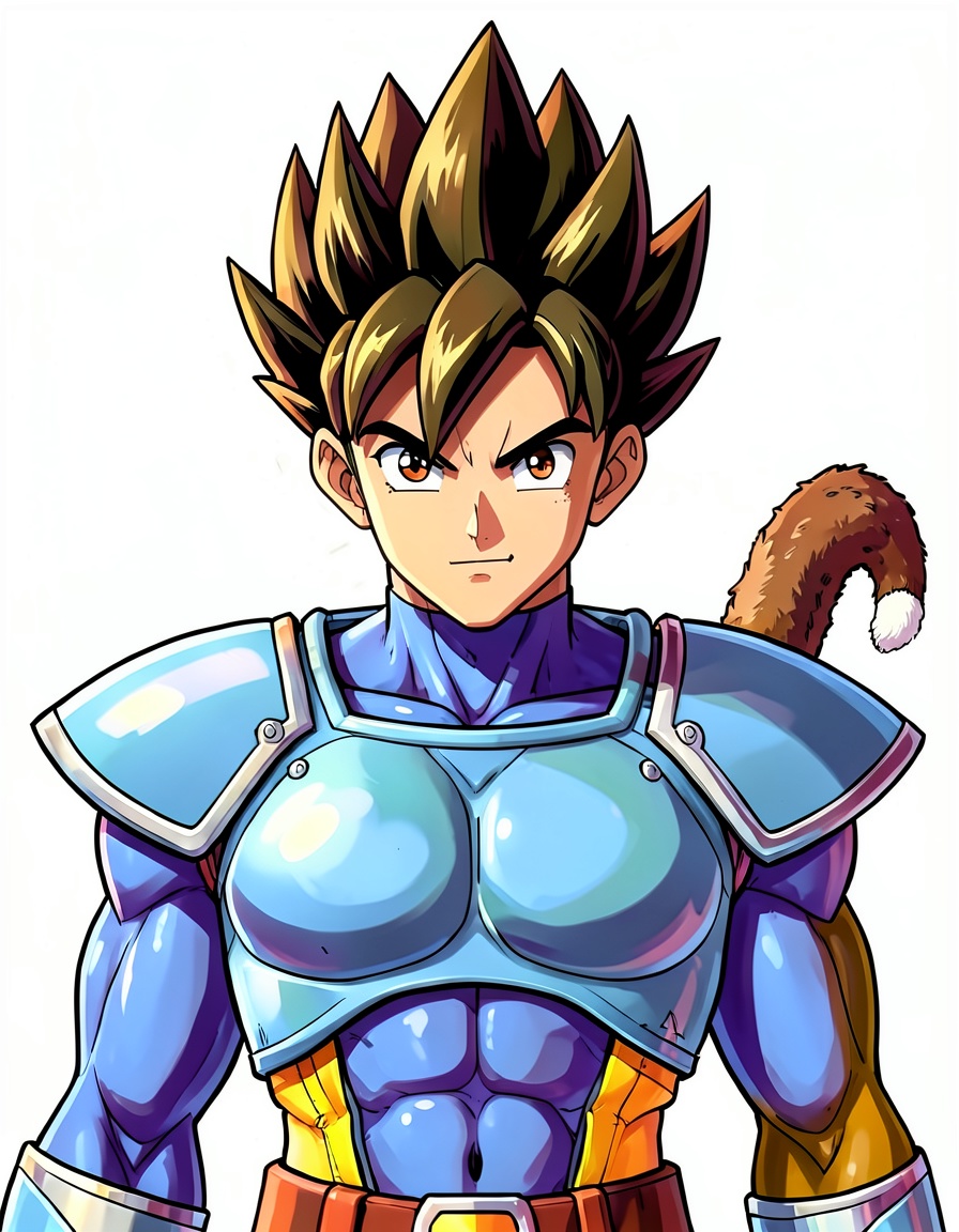 Tenzu, a Dragon Ball OC made on GenTube