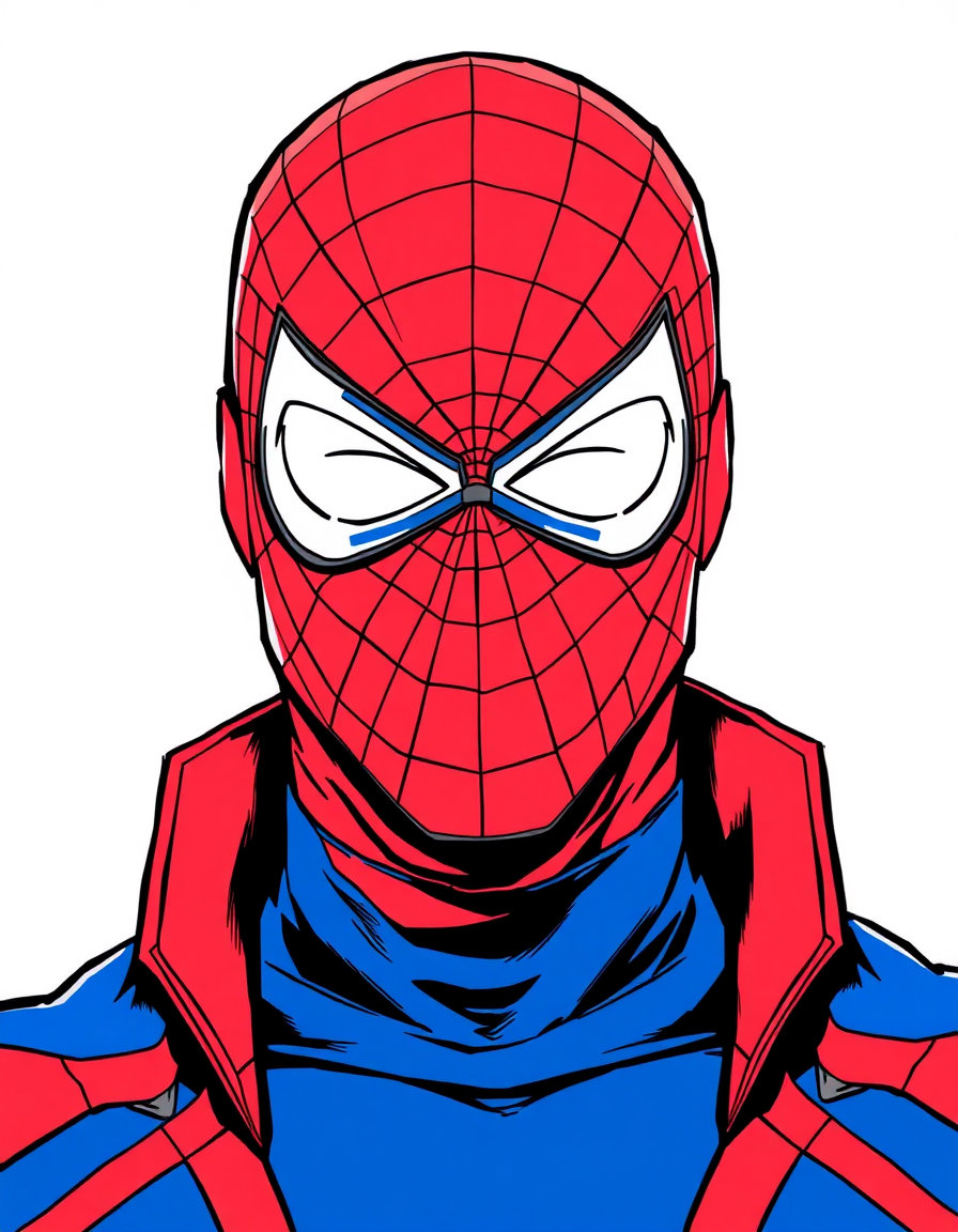Crimson Webmask, a Spider Man OC made on GenTube