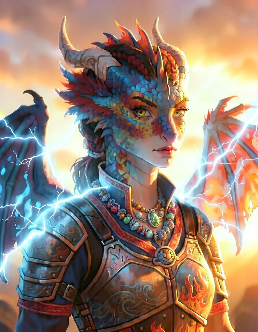 Firestorm, a Wings of Fire OC made on GenTube