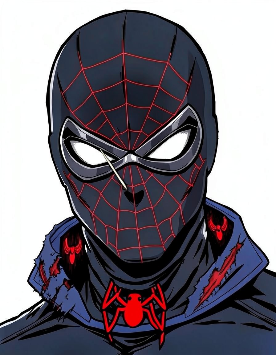 Rralis, a Spider Man OC made on GenTube