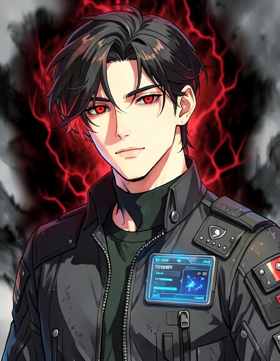 Ben, a Solo Leveling OC made on GenTube