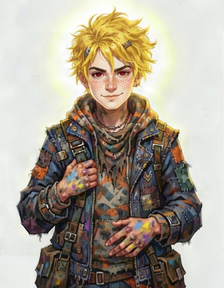 Draco, a Arcane OC made on GenTube