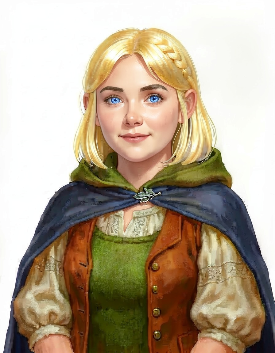 Rea, a Lord of the Rings OC made on GenTube