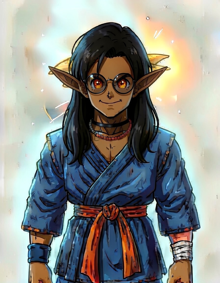 Taro Silk, a Dragon Ball OC made on GenTube
