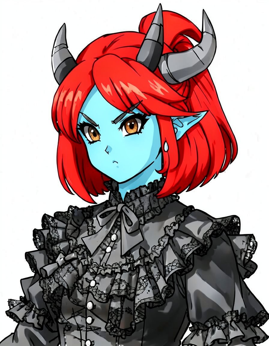Crimsono, a Dragon Ball OC made on GenTube