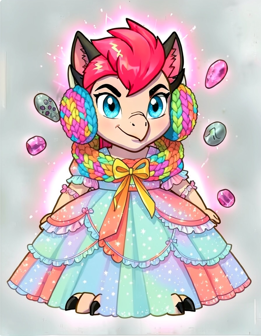 Rosywing, a My Little Pony OC made on GenTube