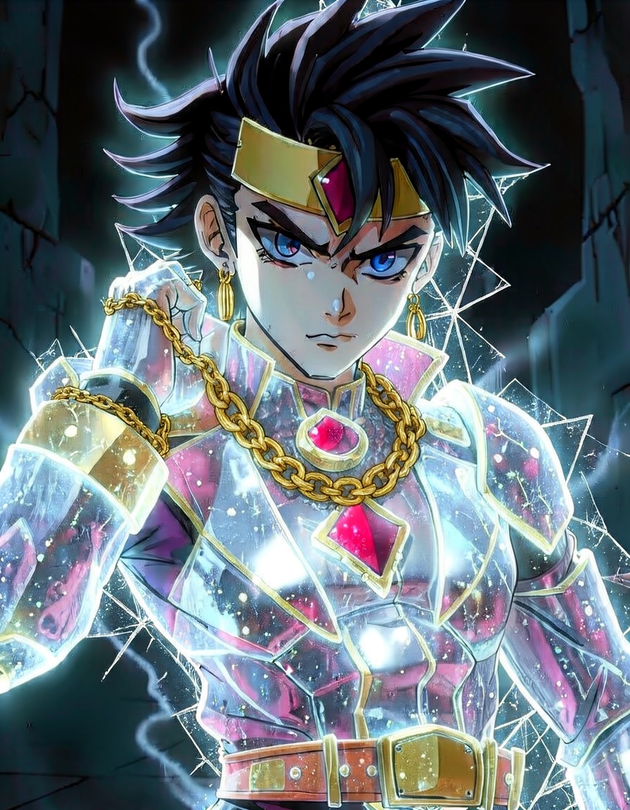 Rook Ironflare, a JoJo Stand OC made on GenTube