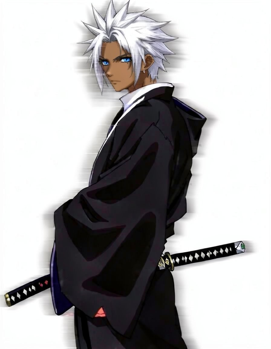 Nightblade, a Bleach OC made on GenTube