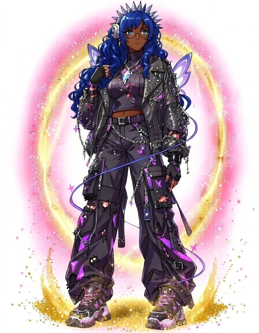 Resonance, a Danganronpa OC made on GenTube