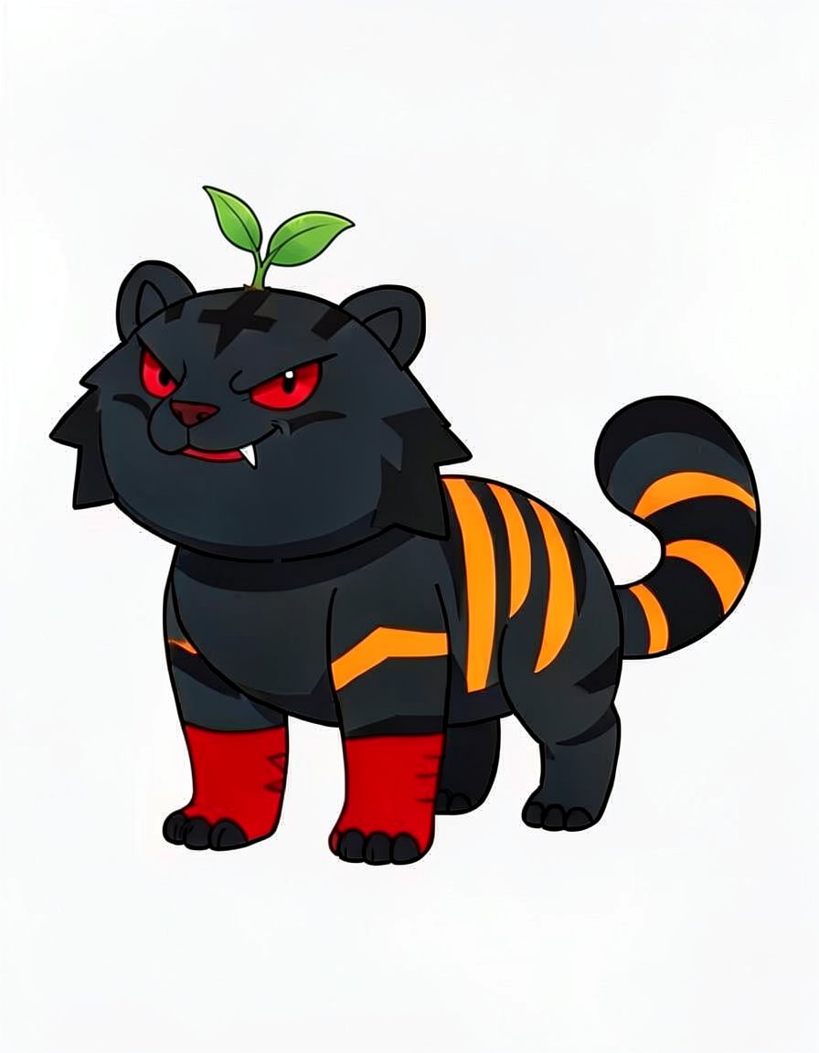 Darkfang, a Pokemon OC made on GenTube