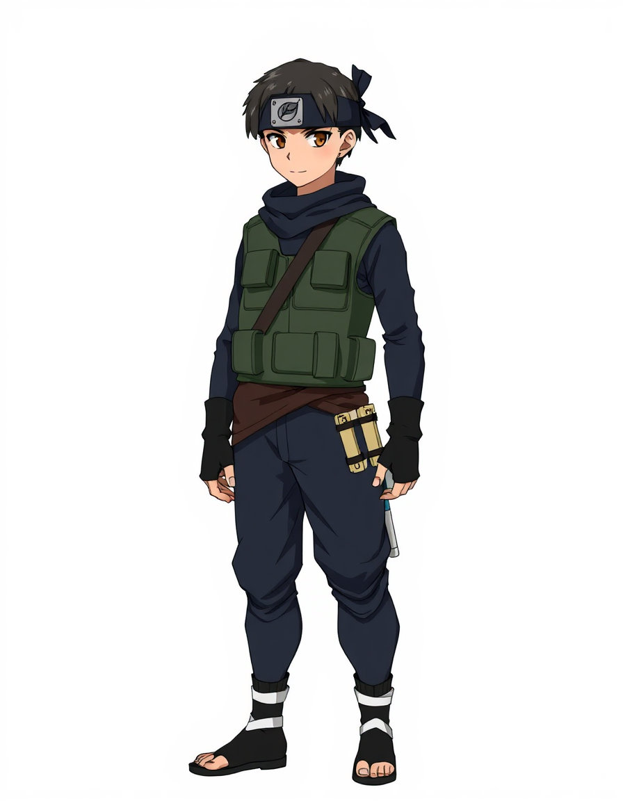 Kazeleaf, a Naruto OC made on GenTube