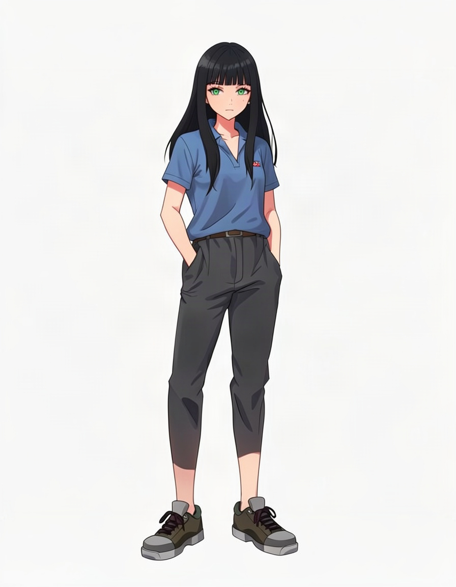 Tsubasa Ieiri, a Jujutsu Kaisen OC made on GenTube