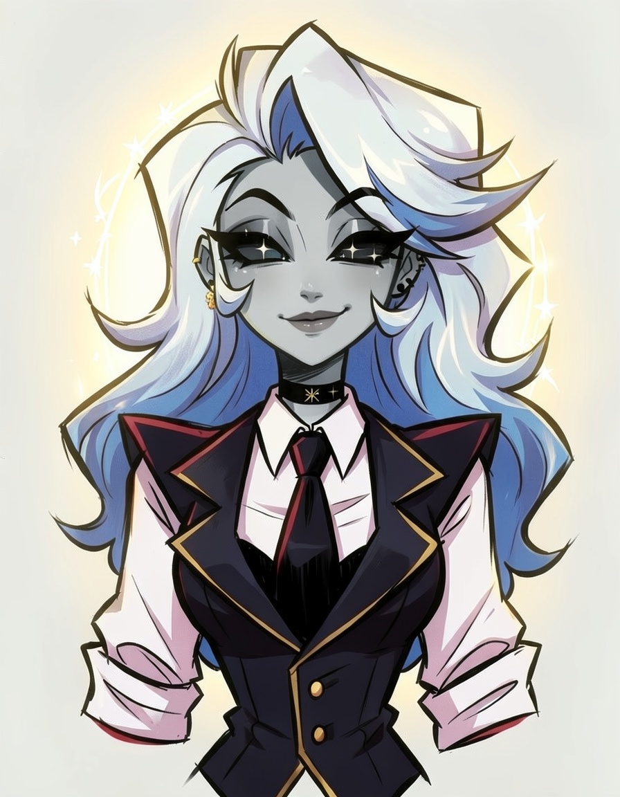 Adel Willow, a Hazbin Hotel OC made on GenTube
