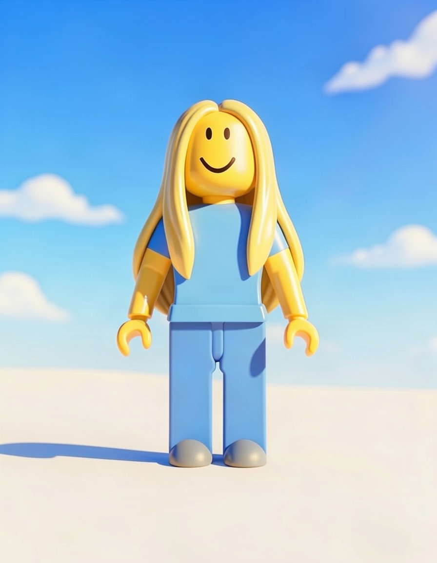 Lumiara, a Roblox OC made on GenTube