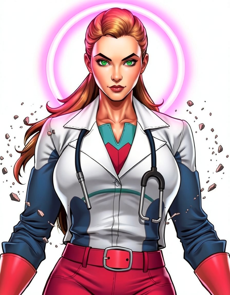 vallory strange, a Marvel Superhero OC made on GenTube