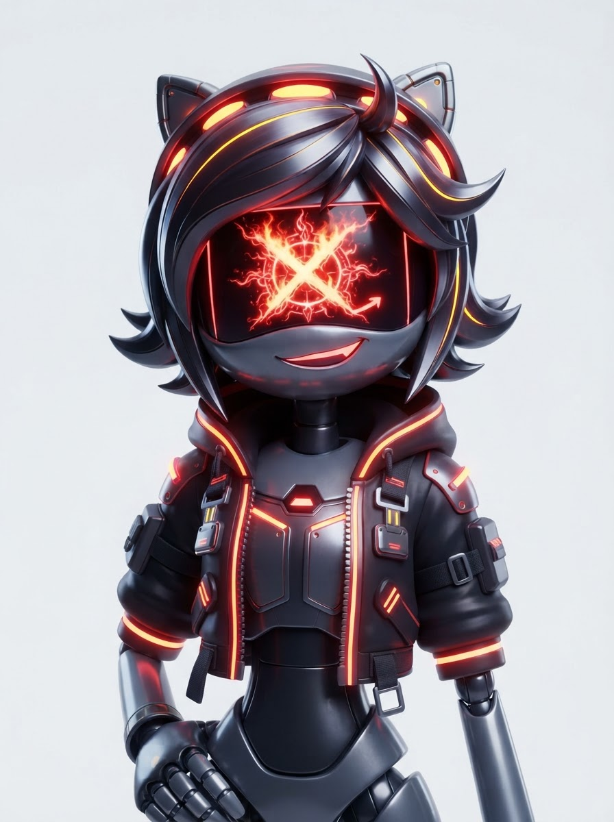 Serial destination Z, a Murder Drones OC made on GenTube
